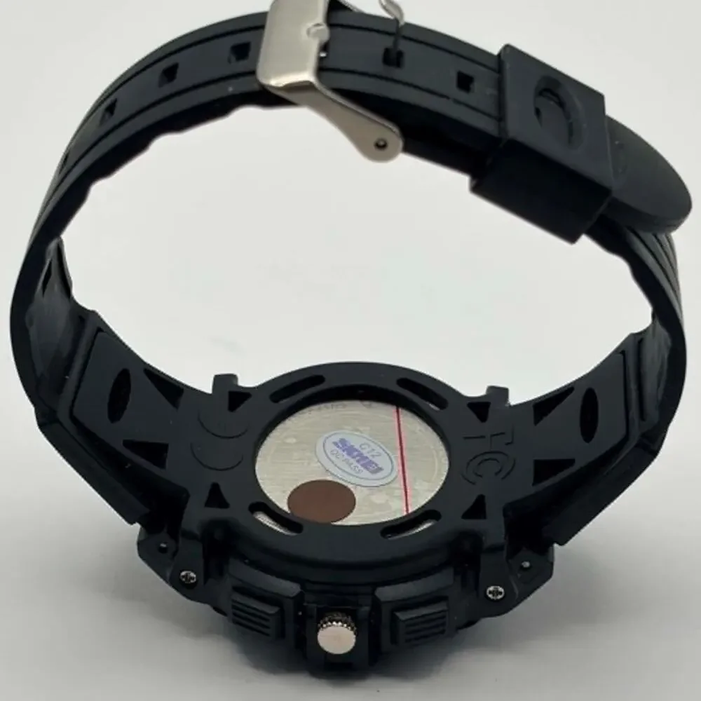Black Skemi Digital Men's Watch